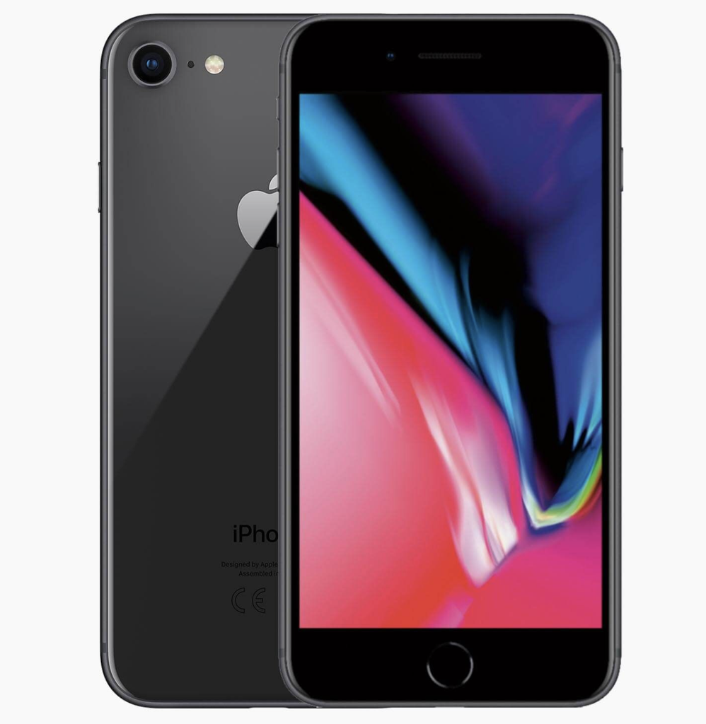 iPhone 8 Reconditionné (64GB, Parfait état : Excellent état avec micro-rayures.)