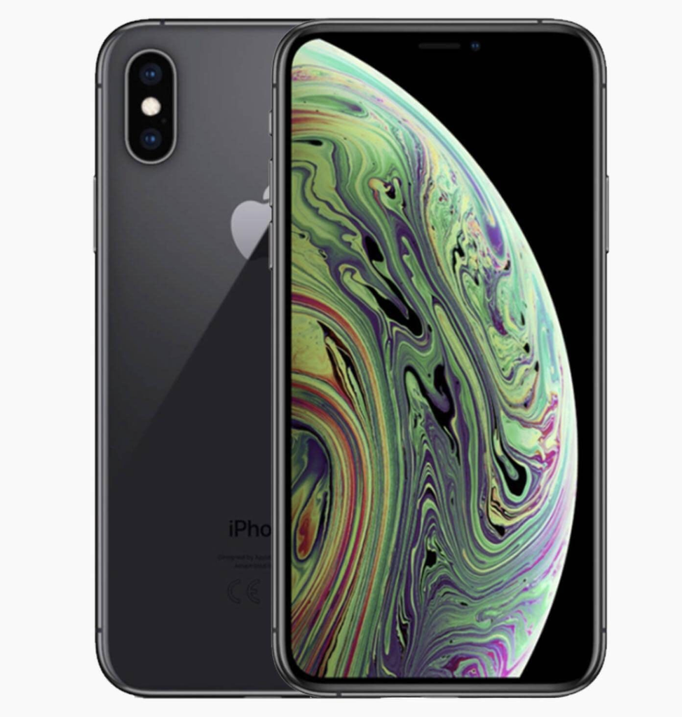 [S018AXS64ZW] iPhone XS Reconditionné (64GB, Graphite, Parfait état : Excellent état avec micro-rayures.)