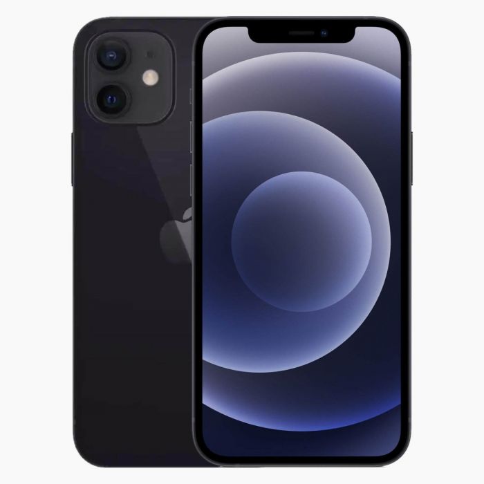 iPhone 12 mini Reconditionné (64GB, Noir, Parfait état : Excellent état avec micro-rayures.)