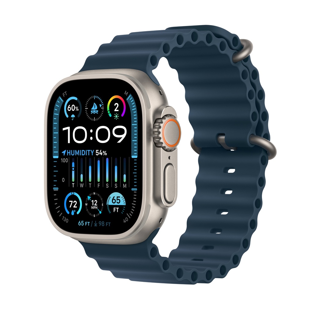 [MREG3NF/A] Apple Watch Ultra 2 Bracelet Océan (Bleu)