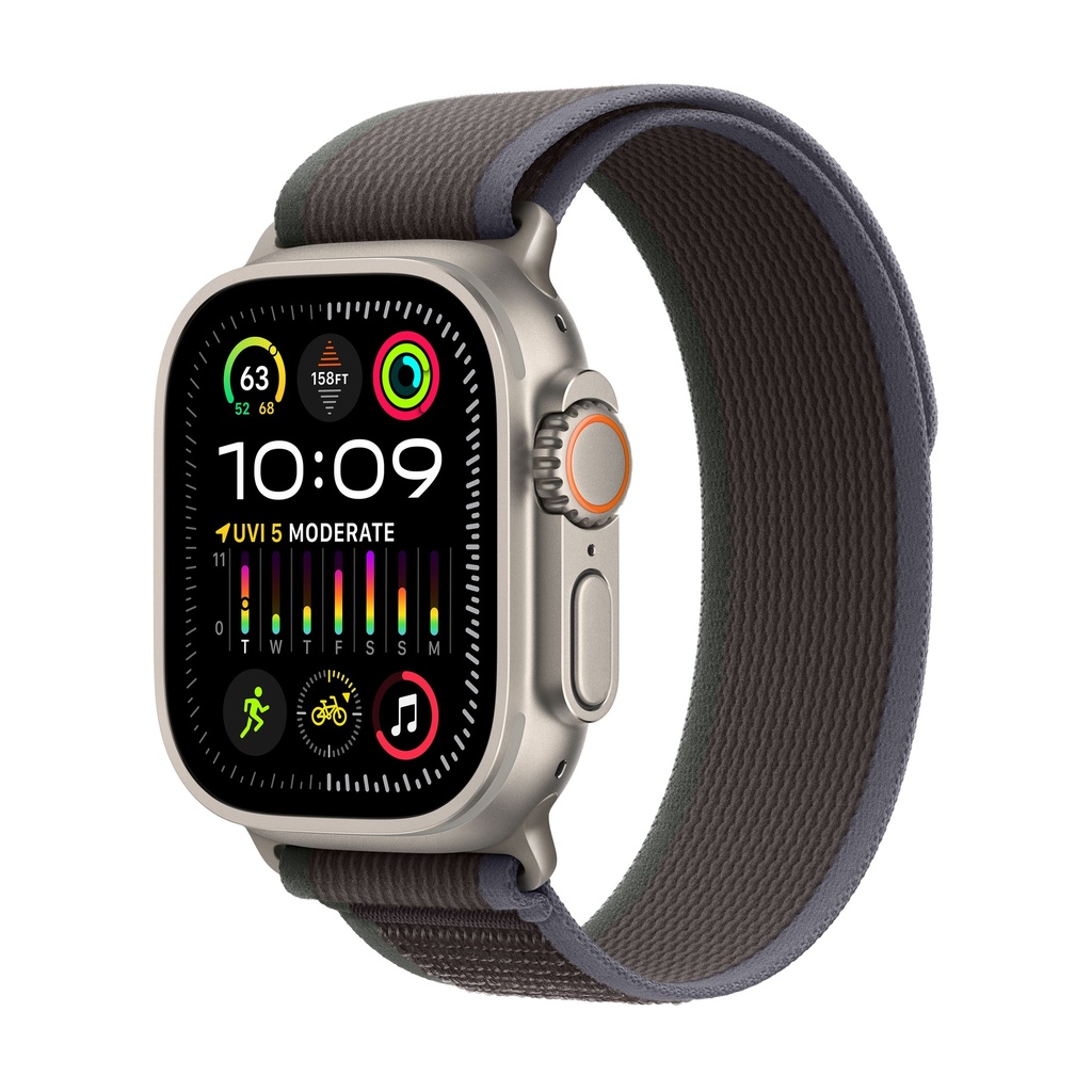 [MRF53NF/A] Apple Watch Ultra 2 Boucle Trail (Bleu/Noir, S/M)