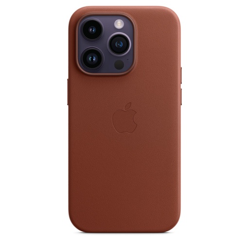 Apple Coque en cuir avec MagSafe pour iPhone 14 Pro