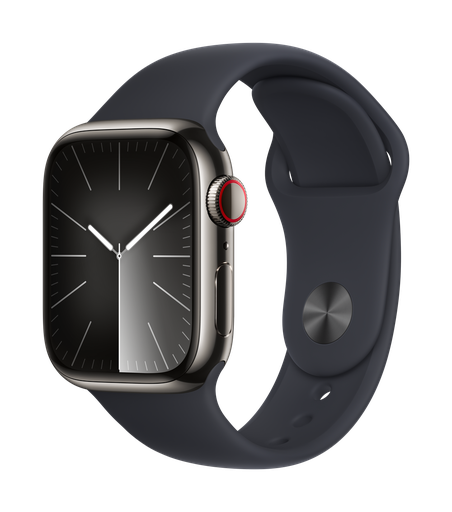 Apple Watch Serie 9 - Acier inoxydable